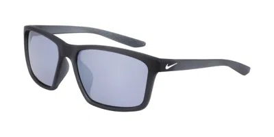 Nike Valiant Fj1996 061 Men's Sunglasses Grey Size 60 In Black