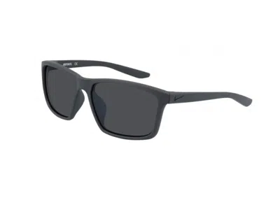 Pre-owned Nike Valiant Sunglasses6017) In Matte Anthracite Grey/dark Grey (cw4645/060 In Gray