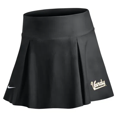 Nike Vanderbilt Commodores Club  Women's Fleece Skirt In Black