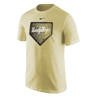Nike Vanderbilt  Men's College T-shirt In Yellow