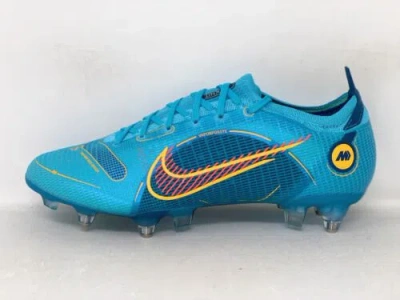 Pre-owned Nike Vapor 14 Elite Sg-pro Ac Blue Soccer Cleats, Size 7.5 / 9w Bnib Dj2834-485