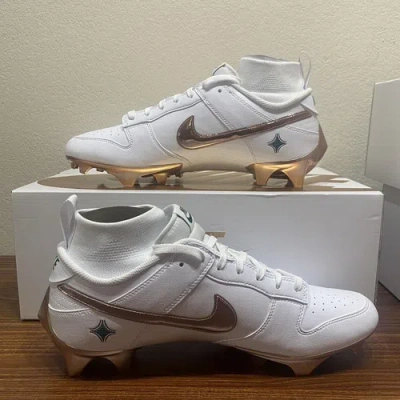 Pre-owned Nike Vapor Edge Dunk X Kyler Murray Mid White Panda Fn6721-100 Men's Size 12.5