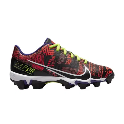 Pre-owned Nike Vapor Edge Shark Obj Gs 'shark And Snake Print' | Black | Kid's Size 3.5