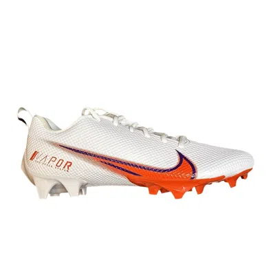 Pre-owned Nike Vapor Edge Speed 360 Smu 'clemson - Away' Pe | White | Men's Size 14.5