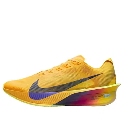Nike Zoom Fly 6 Lace-up Sneakers In Yellow