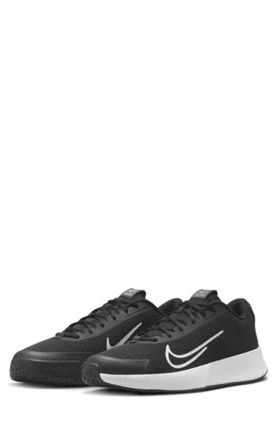 Nike Vapor Lite 2 Tennis Shoe In Black/white