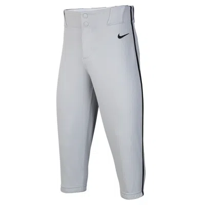 Nike Vapor Select 2 Big Kids' High-piped Baseball Pants In Gray
