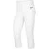 Nike Vapor Select 5 Softball Pants In White