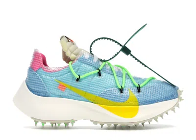 Pre-owned Nike Vapor Street Offwhite (women's) Sneakers In Polarized Blue/tour Yellow/sail In Multi