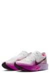 Nike Men's Vaporfly 3 Road Racing Shoes In White/ Vivid Purple/ Black