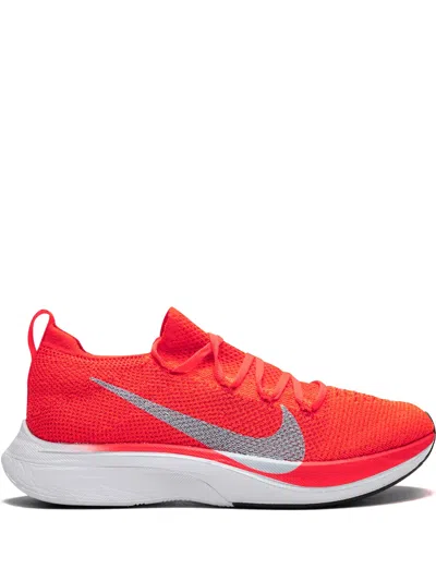 Nike Vaporfly 4% Flyknit Sneakers In Orange