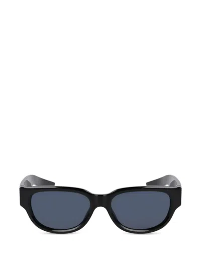 Nike Variant Ii 54mm Oval Sunglasses In Black