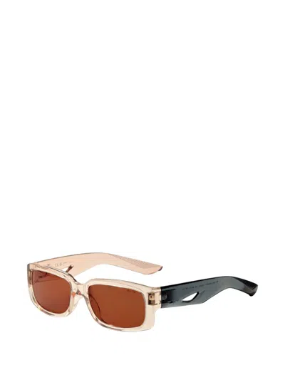 Nike Variant Rectangle-frame Sunglasses In Neutral