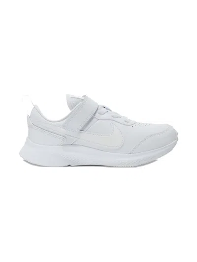Nike Kids' Varsity Leather "triple White" Sneakers