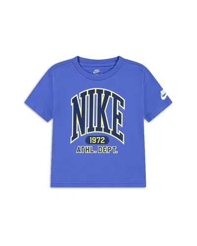 NIKE VARSITY LOGO TEE - LITTLE KID