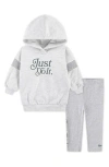 Nike Babies'  Varsity Prep Hoodie & Leggings Set In Gray