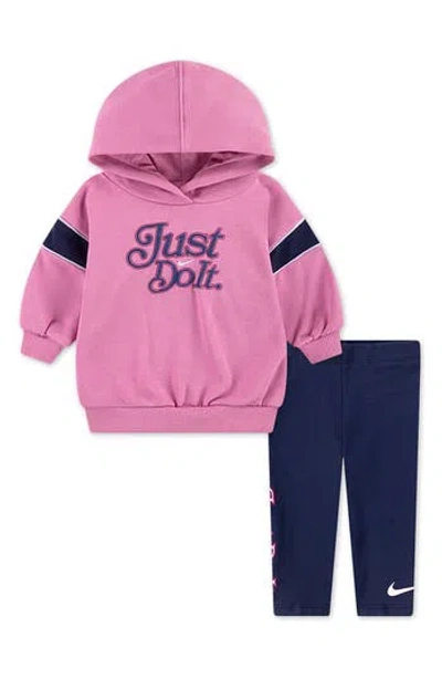 Nike Babies'  Varsity Prep Hoodie & Leggings Set In Multi