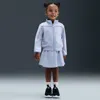 Nike Varsity Prep Toddler Track Scooter 2-piece Set In Gray
