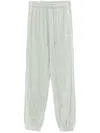 Nike Velour Track Pants In Green