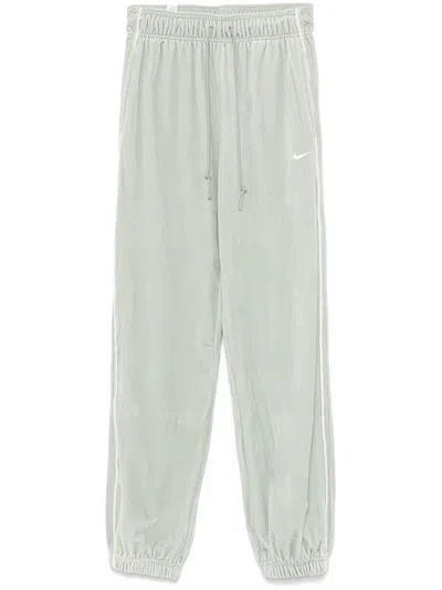 Nike Velour Track Pants In Green