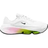 Nike Versair Training Shoe In White/black-cyber-volt