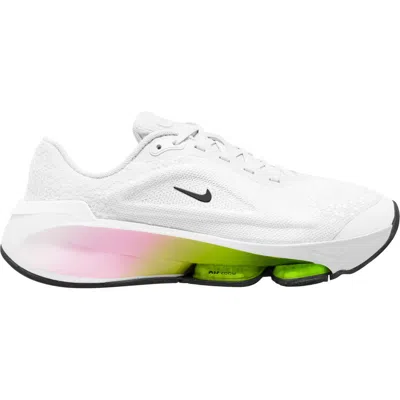 Nike Versair Training Shoe In White/black-cyber-volt