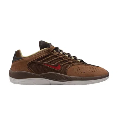 Pre-owned Nike Vertebrae Sb 'cacao Wow Red' In Brown