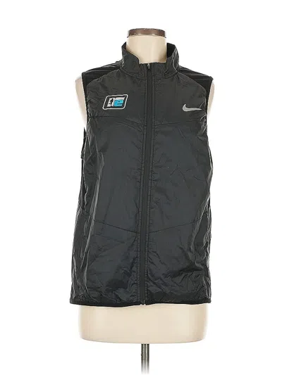 Pre-owned Nike Vest In Black
