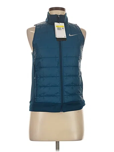Pre-owned Nike Vest In Blue