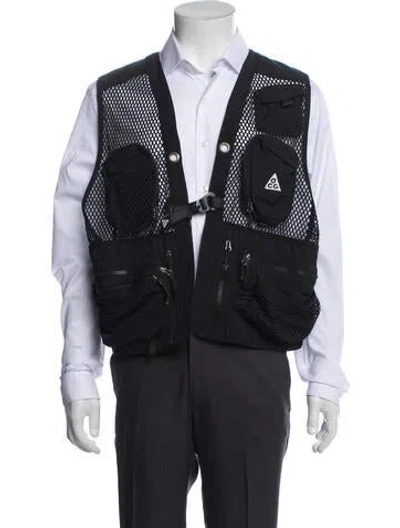 Pre-owned Nike Vest In Blue