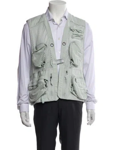 Pre-owned Nike Vest In Green