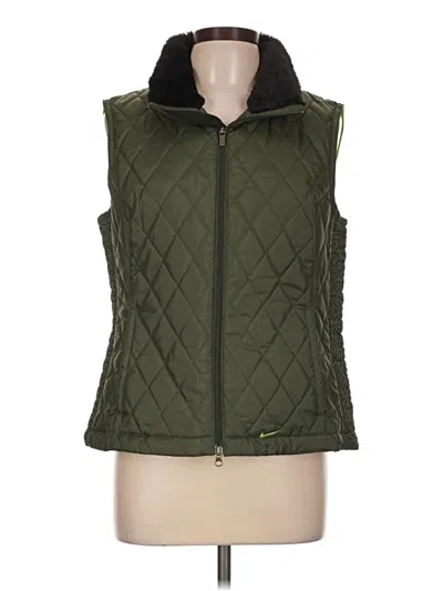 Pre-owned Nike Vest In Green