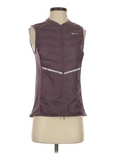 Pre-owned Nike Vest In Purple