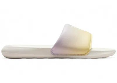 Pre-owned Nike Victori One Print Slide Pastel Gradient (women's) Sneakers In Sail In Sand