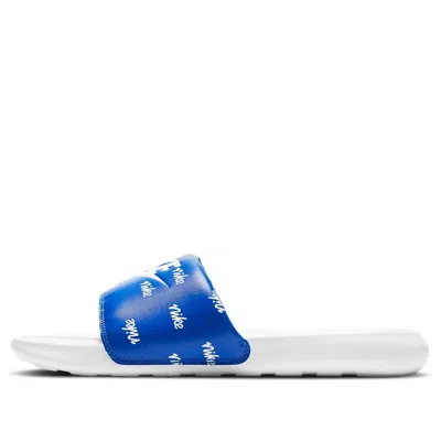 Nike Victori One Printed Slide 'all-over  Print' In Blue