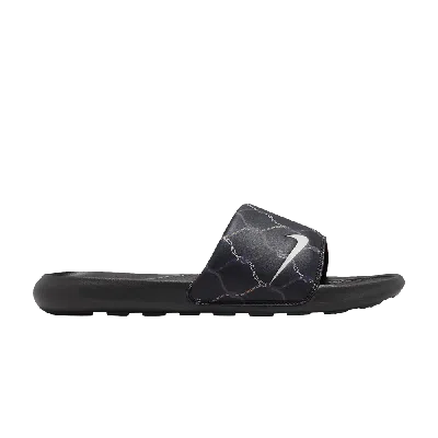 Pre-owned Nike Victori One Printed Slide 'black Off Noir'