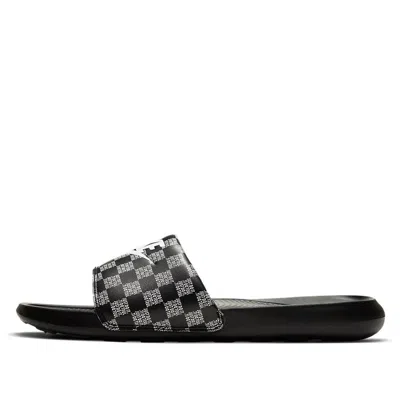 Nike Victori One Printed Slide 'just Do It Checker'