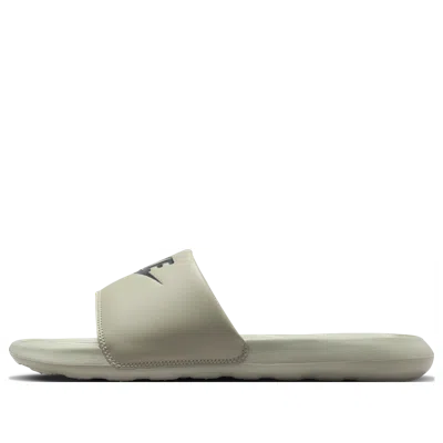 Nike Victori One Slides 'spruce Fog Black' In Gray
