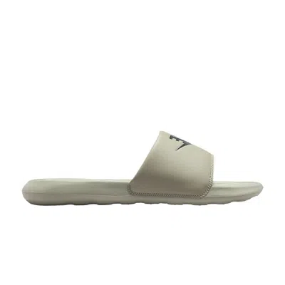 Pre-owned Nike Victori One Slides 'spruce Fog Black' | Green | Men's Size 10