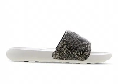 Pre-owned Nike Victori One Snakeskin (women's) Sneakers In Grey/white