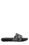 Nike Victori One Sport Slide In Black/university Red-white