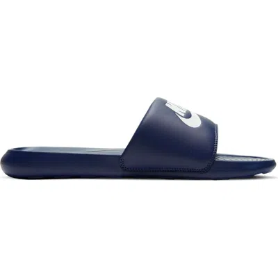 Nike Victori One Sport Slide In Midnight Navy/white
