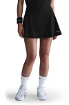 Nike Victory Dri-fit Mid-rise Tennis Skort In Black