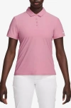 Nike Victory Dri-fit Polo In Elemental Pink/white