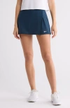 Nike Victory Dri-fit Straight Tennis Skort In Blue