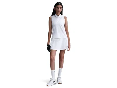 Nike Victory Dri-fit Sleeveless Polo In White