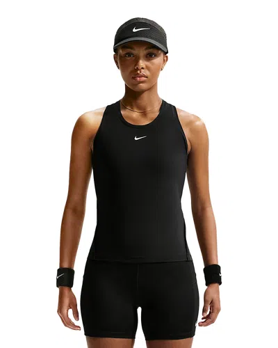 Nike Victory Dri-fit Tennis Tank Top In Black/white