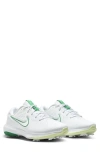 Nike Victory Pro 3 Golf Shoe In White/ Green/ Volt/ White