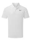 Nike Dri-fit Victory Logo Quick Dry Breathable Sports Short Sleeve Polo Shirt White