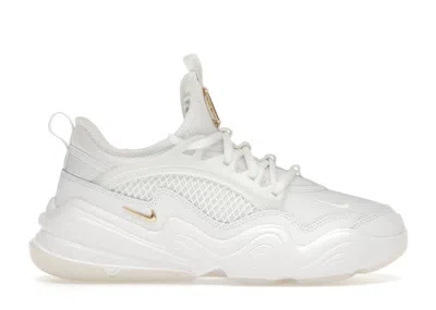 Pre-owned Nike Victory Tech Serena Williams Design Crew (women's) Sneakers In White/metallic Gold/olive Aura